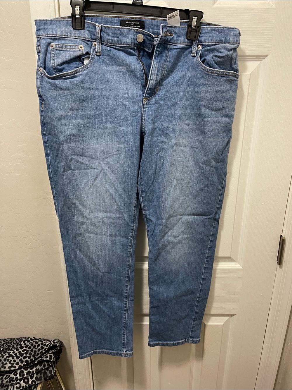 Banana Republic Medium Wash Straight Leg Jeans